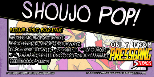 Shoujo-Pop!-Font