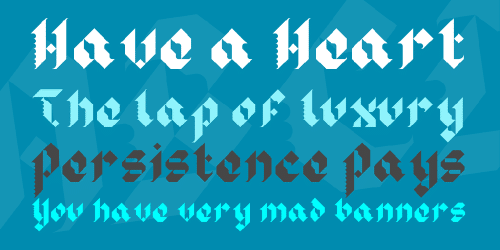 Sir Robin's Minstrels Font