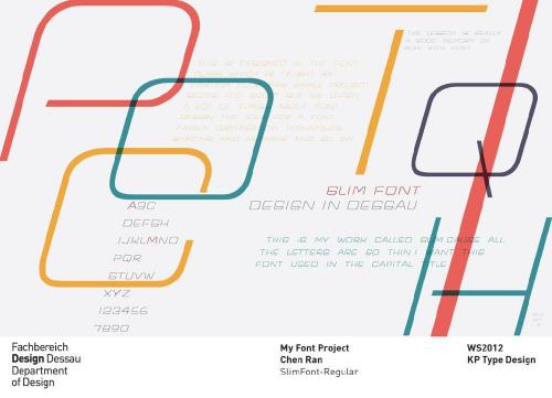 Slim Font