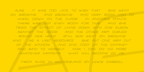 Slim Font 2