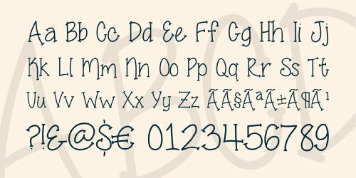 Smell The Roses Font 3