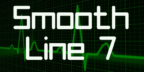 Smooth Line 7 Font