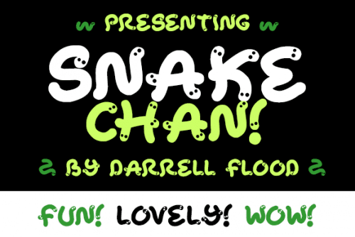 Snake Chan Font 1