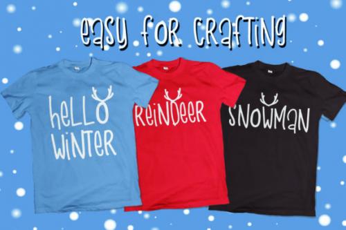 Snow Deer Font 2