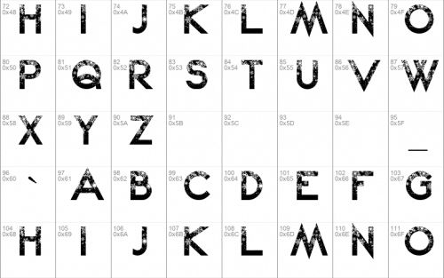 Snow Kei Fire-ice Font 2