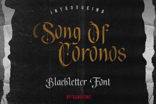 Song of Coronos Font 1