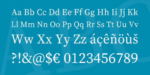 Source Serif Pro Font 3