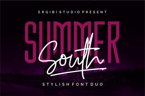 Summer South Signature Font