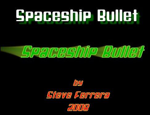 Spaceship Bullet Font 1
