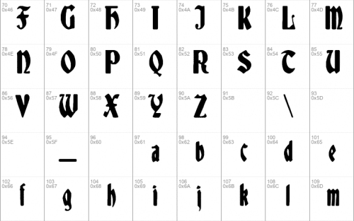 Spaniard Soldier Font 2