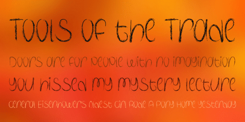 Spooky Halloween Font 1