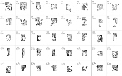 Subway Scribble Font 2