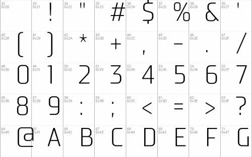 Supermolot Condensed Font Familly 1