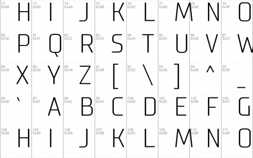 Supermolot Condensed Font Familly 2