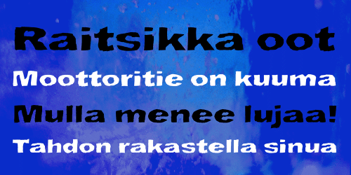 Syntax Error Font 3