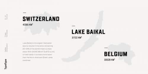 TT Lakes Font Family 17