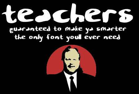 Teachers Font