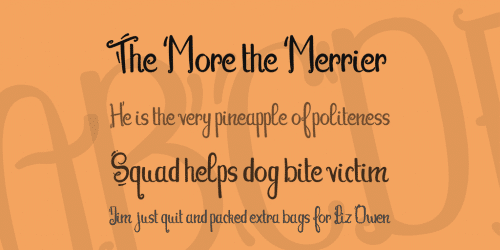 Tequila Sunset Font 2