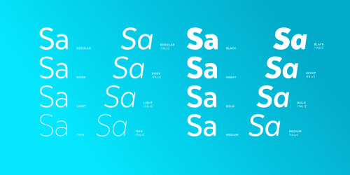 Texta Narrow Font Family 3