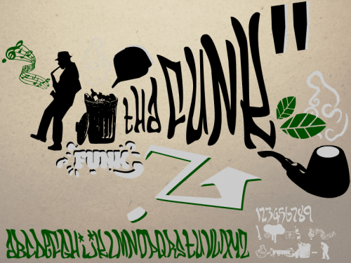 Tha Funk - Urban Hook-Upz Font