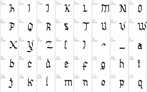 The Monster Font 3