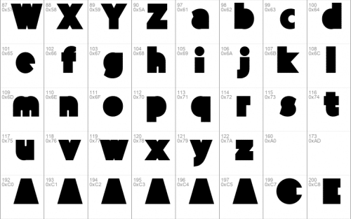 The Rock Font 2