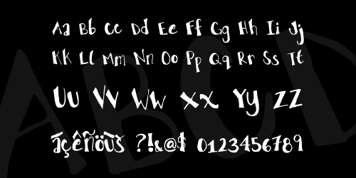 The Truth of a Thousand Lies Font 3