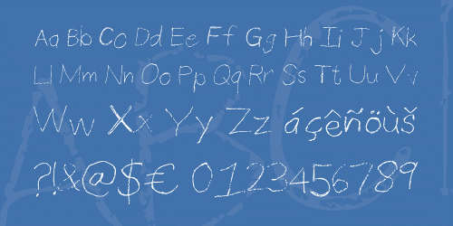 Thin Pencil Handwriting Font 3