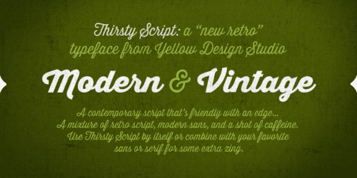 Thirsty Script Extrabold Font 1