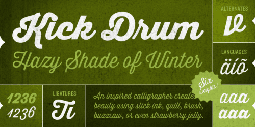 Thirsty Script Extrabold Font 3