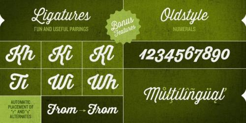 Thirsty Script Extrabold Font 8