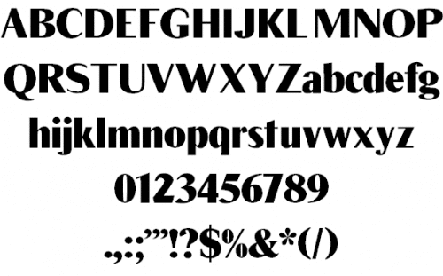 Times Sans Display Font 1