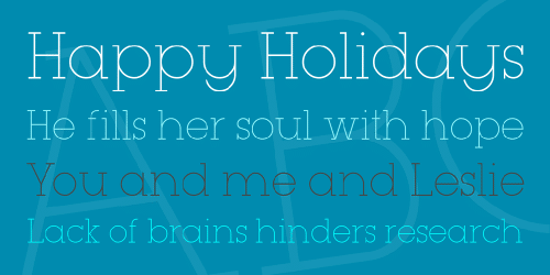 Typo Geoslab Thin Font 4