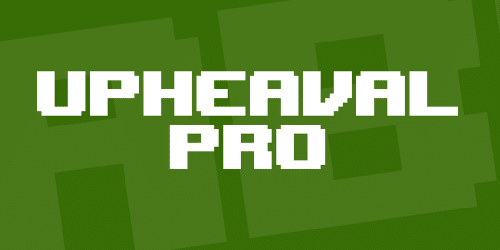 Upheaval Pro Font