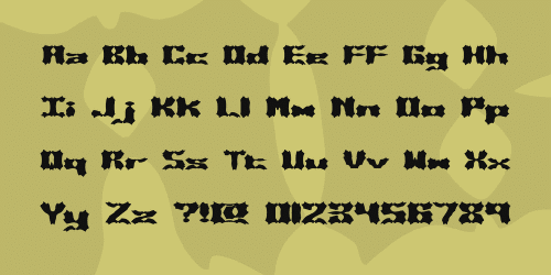 Vanished Font 2