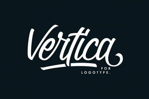 Vertica Font 1