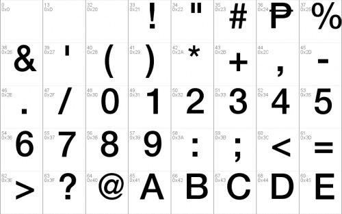 Video Archives Font 1