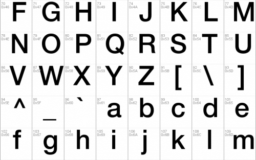 Video Archives Font 2
