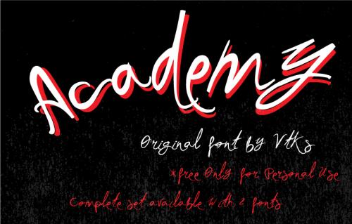 Vtks Academy Font