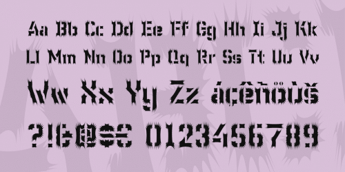 WC Wunderbach Wimpern Font 2