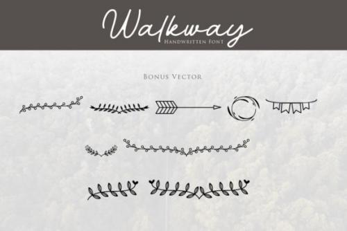 Walkway Font 11