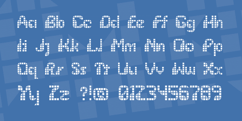 Wargames Font 1