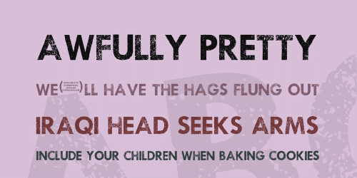 Waukegan Hustle Font 1