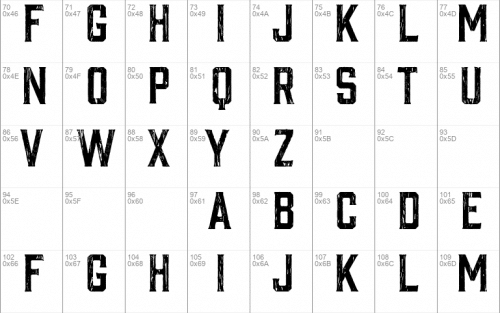 Wood Hell Company Font 2