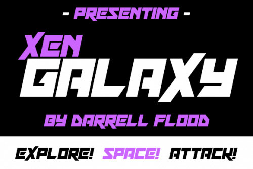 Xen Galaxy Font
