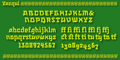 Yacqui Font 6
