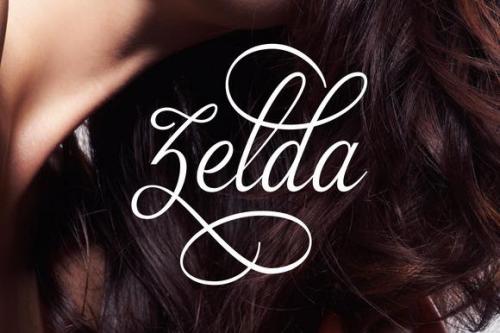 Zelda Script Font