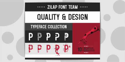 Zilap Font Team Font 2