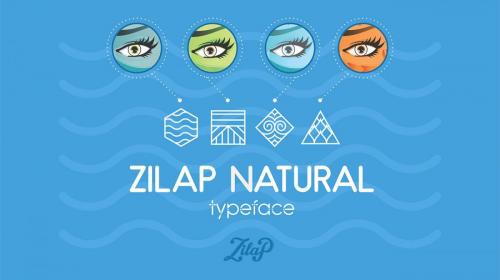 Zilap Natural Font 1