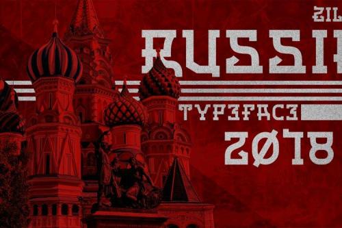 Zilap Russia Font 2